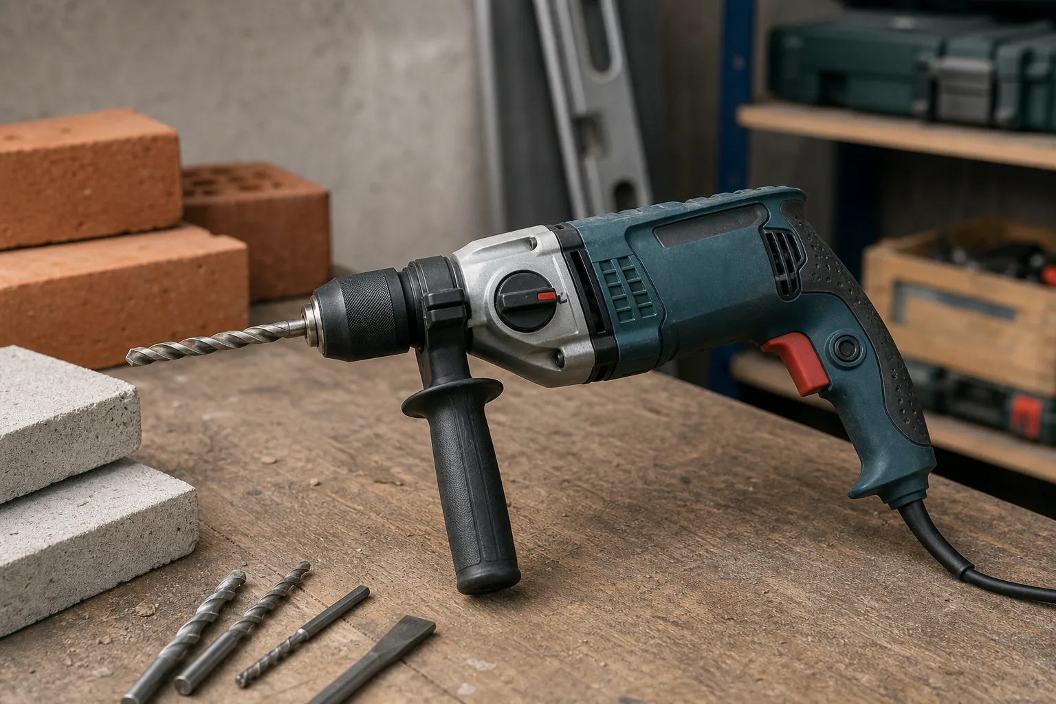 Schlagbohrmaschine richtig nutzen: Der komplette DIY-Guide fuer Anfaenger